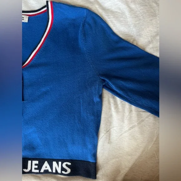 Tommy Hilfiger V-Neck Sweater - Picture 5 of 10